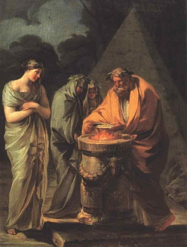 Goya Francisco - Sacrifice a Vesta.JPG